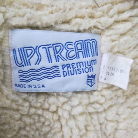 Vintage Denim Sherpa Vest - Picture 2 of 7